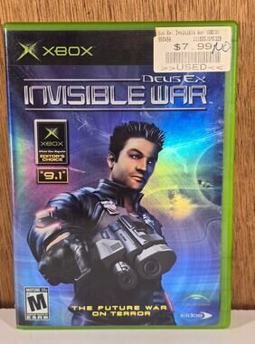 Original Xbox Deus Ex Invisible War CIB Complete